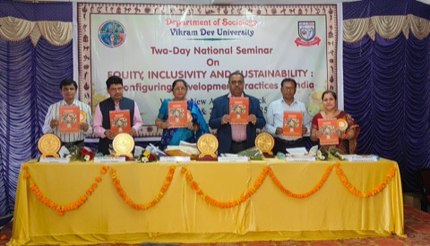 Two-Day National Seminar on Equity, Inclusivity and Sustainability: Reconfiguringg Development Practices in India organized by P. G. Department of Sociology during 22nd - 23rd March, 2025.