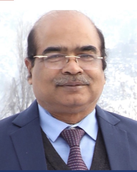 Portrait of Prof. Hrushikesh Senapaty, Vice-Chancellor.